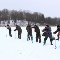 Областные соревнования по подледному лову рыбы январь 2019